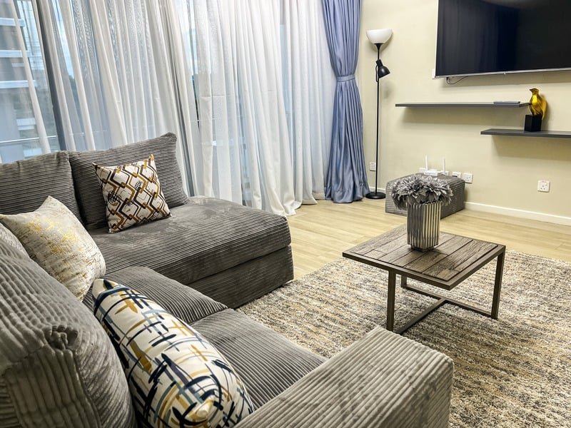 The Elara — living room