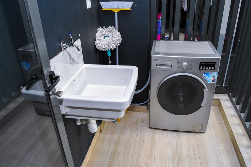 The Solara — laundry