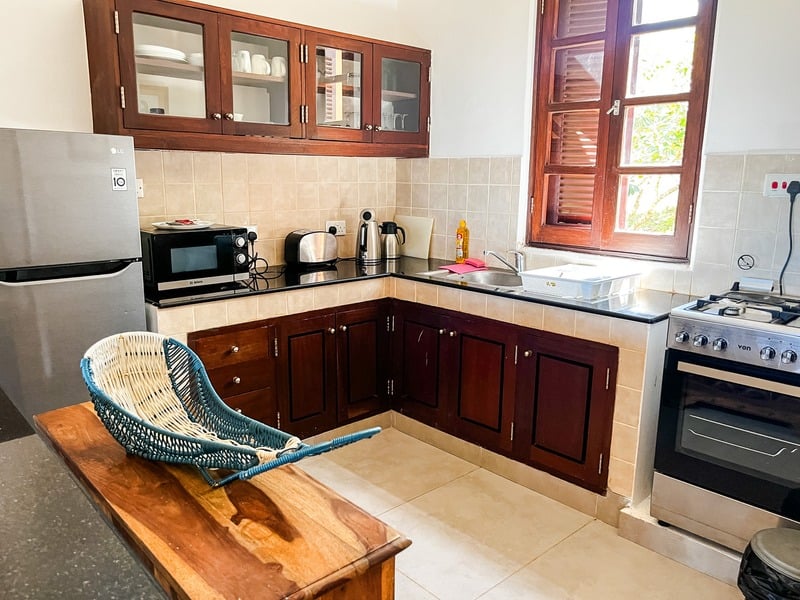 The Maridi Villa — the kitchen, second angle