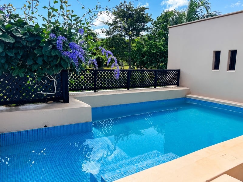 The Maridi Villa — the villa's own private pool